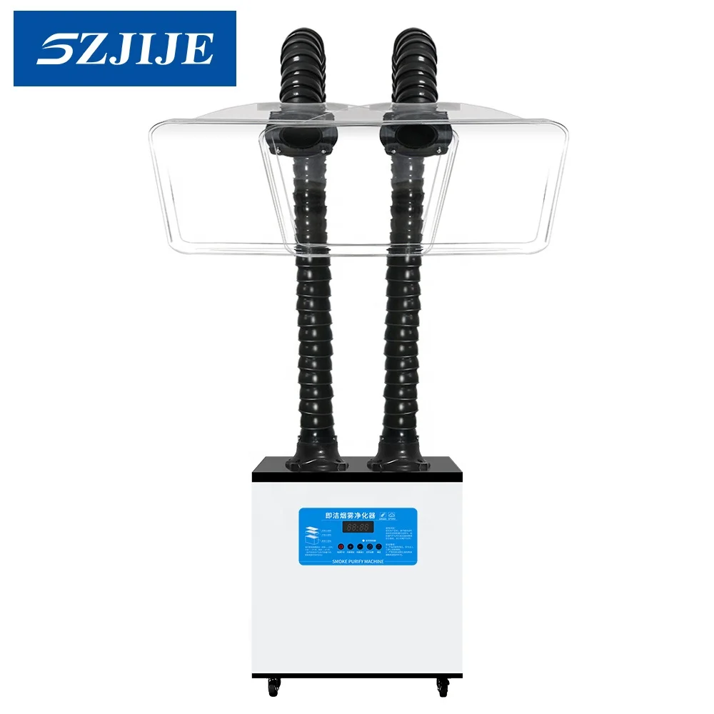 Factory Outlet 200W Portable Moxibustion Smoke Absorber Beauty Salon Air Purifier With Movable Wheels
