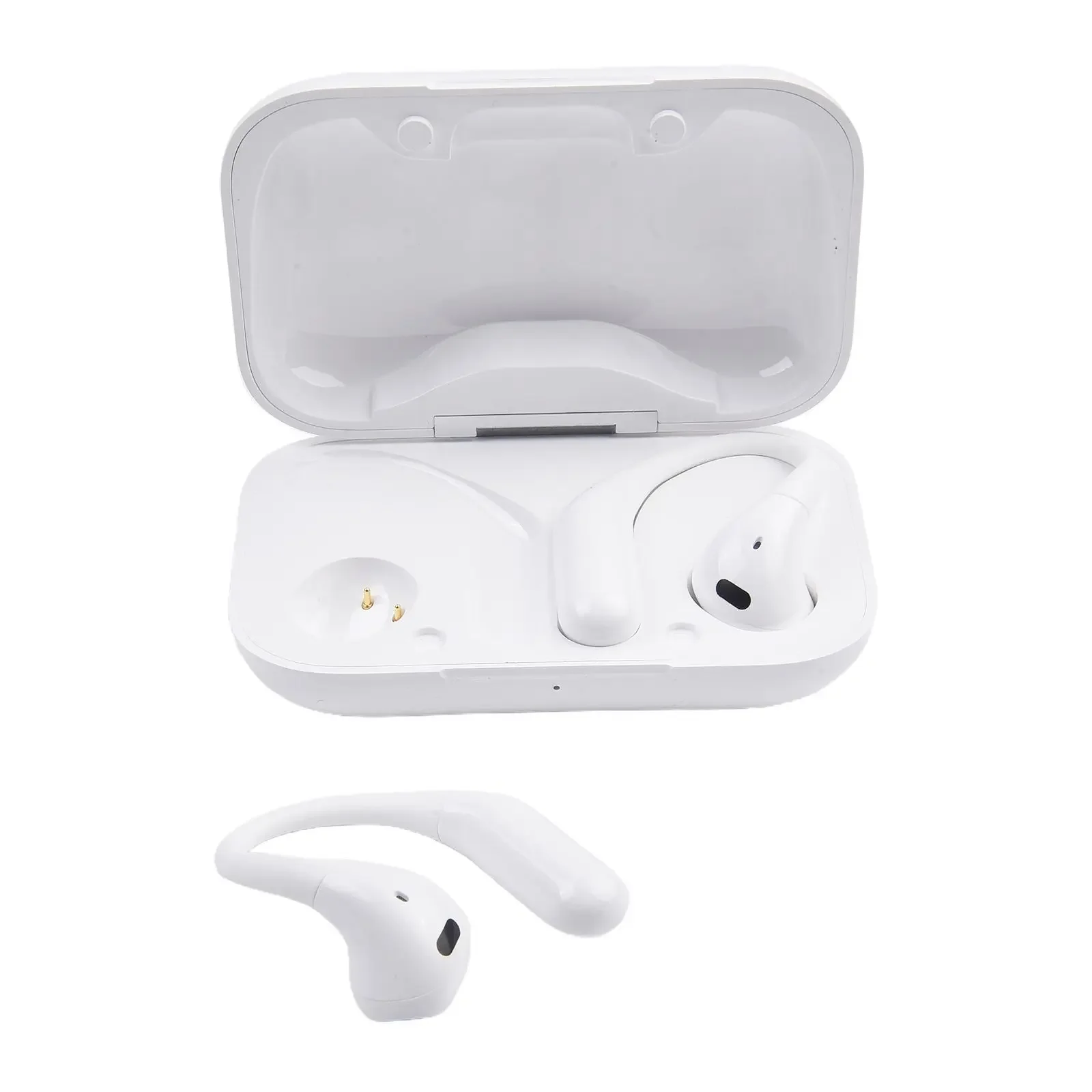 True Wireless ชุดหูฟังบลูทูธไร้สายแบบแขวนหูฟังบลูทูธแบบเสียบครึ่งหูรองรับหูฟังแนวสปอร์ต