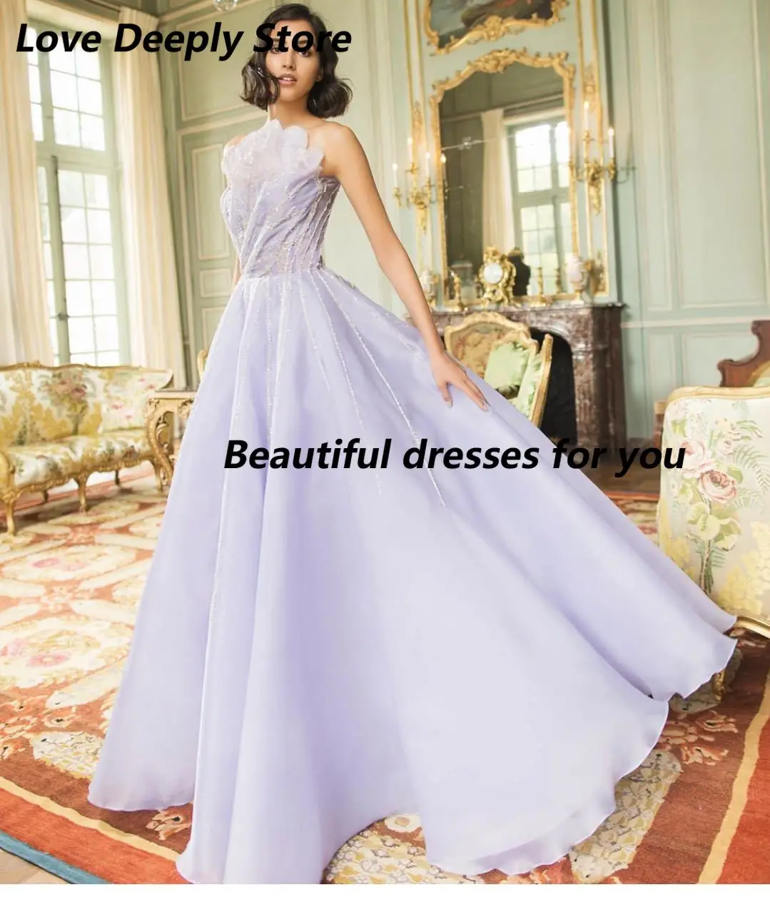 Customized Off The Shoulder Purple Evening Dresses Exquisite Beaded A-line Long vestidos de fiesta Hot Sale for Party Dresses