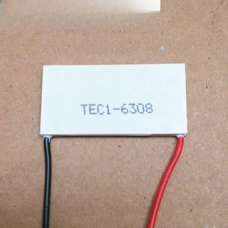 

10PCS Peltier cooling plate TEC1-6308 , for laser beauty machine voltage : 6V current : 8A power : 48W size 40*20*3.0mm