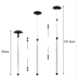 Adjustable Golf Support Pole Arm for Travel Cover Stiff Arm Club Protector Golf Club Travel Support Pole Protection
