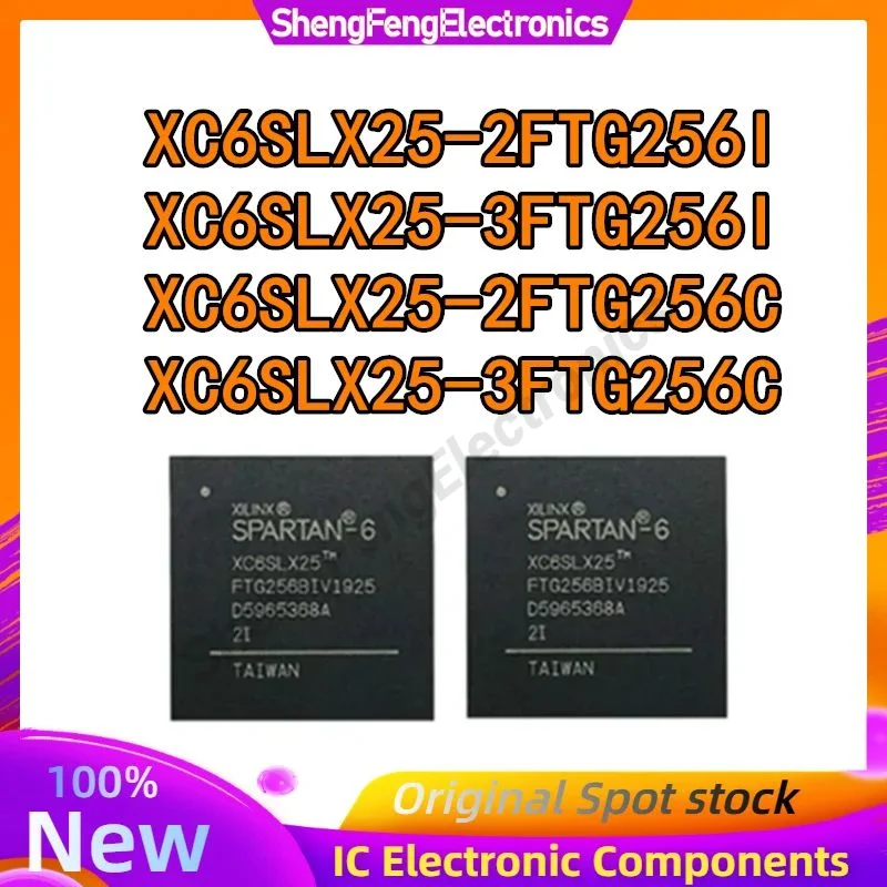 XC6SLX25-2FTG256C XC6SLX25-2FTG256I XC6SLX25-3FTG256C XC6SLX25-3FTG256I XC6SLX25-2FTG256 XC6SLX25-3FTG256 XC6SLX25 IC Chip