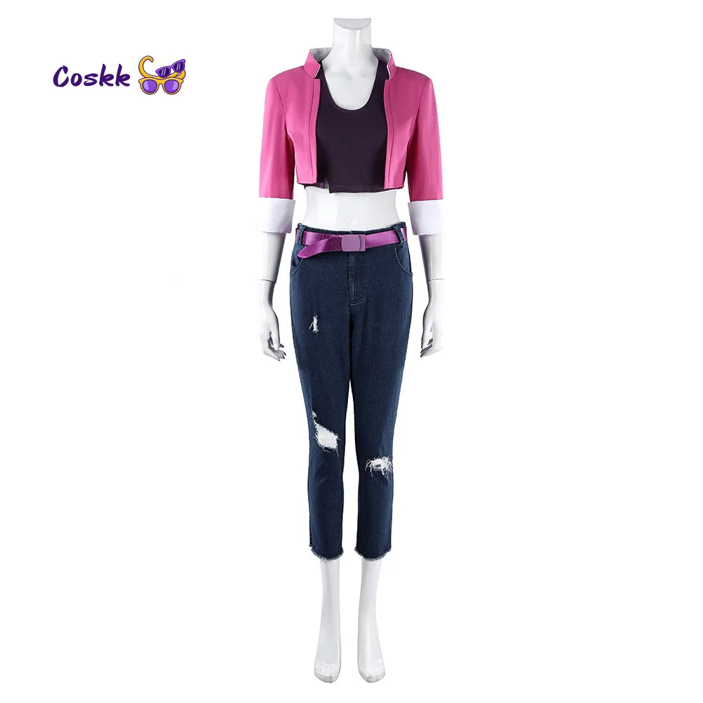 

Anime Game Dispatched Invisigal Cosplay Costume Women Fantasy Disguise Clothing for Female Disfraz Halloween Carnival Party Suit