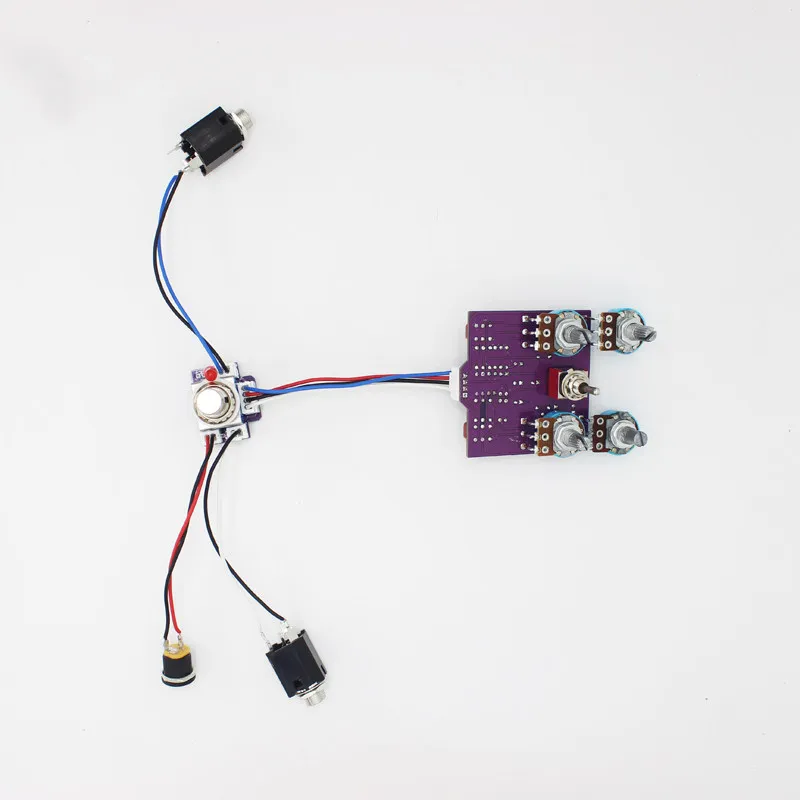 DIY Electric Guitar Monolithic Effects for Small Fry Overload Distortion Circuit Board