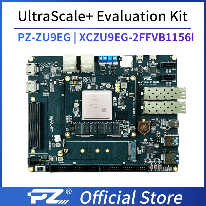 

fpga board Puzhi PZ-ZU9EG-KFB Evaluation Kit Xilinx ZYNQ UltraScale FPGA Development Board MPSOC PCIE