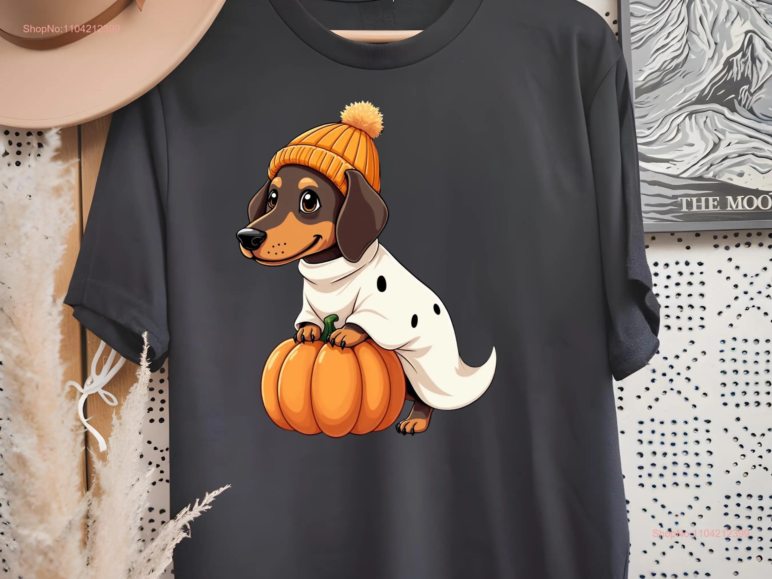 Comfort Colors Retro Halloweenie Doxie Dog Mom T shirt Weiner s Spooky Season Dachshund Lover  long or short sleeves