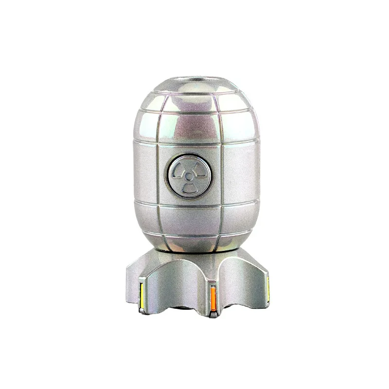 Mini pistolet rotatif à éjection de rouleau, Mini Fidget Spinner, en métal EDC, soulage le Stress, jouets anti-Stress, nouveautés Cool créatives