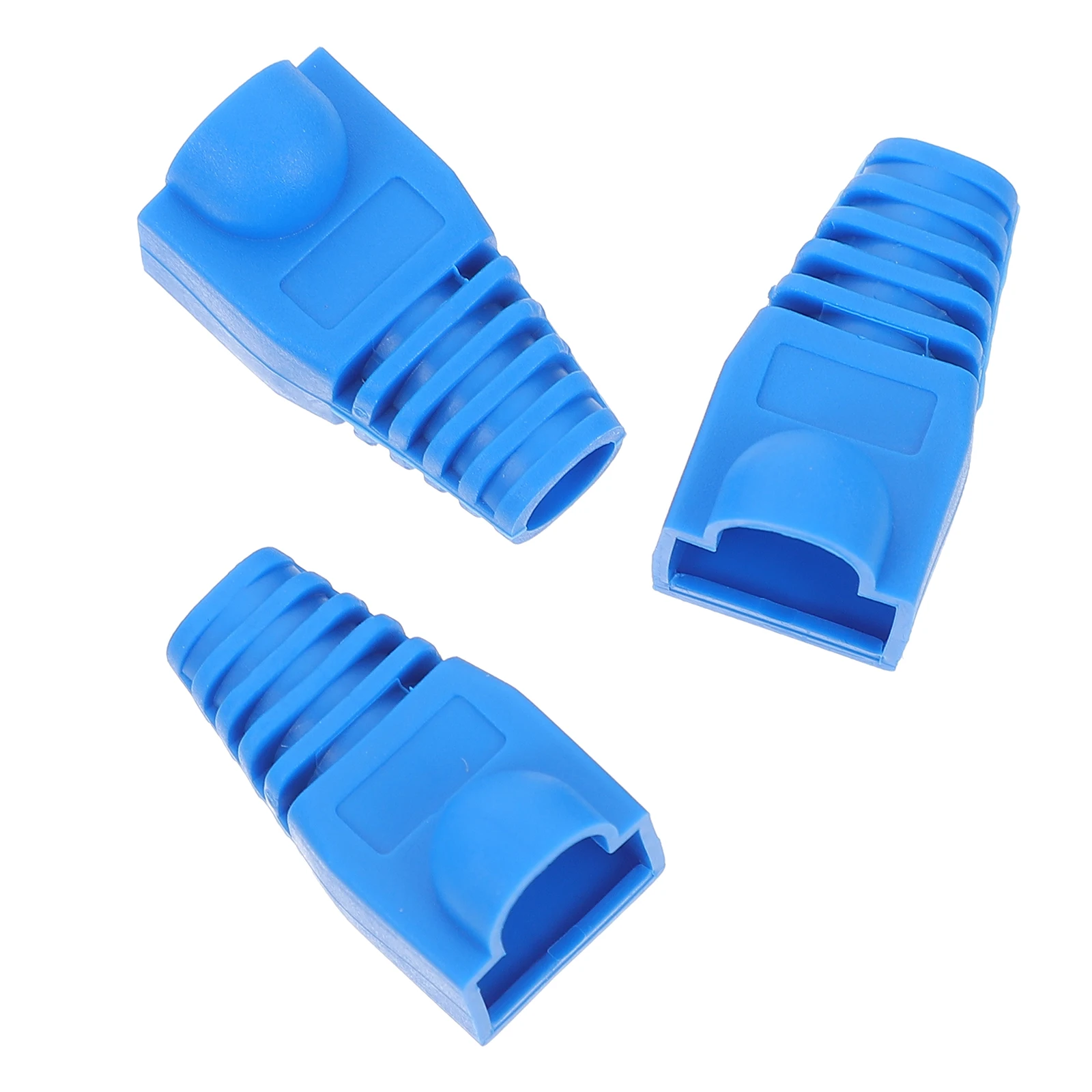 

100Pcs Plastic Network Boots Cover Connector Cap Cat6 Ethernet Cable Protector Anti-Break Waterproof Connector Boots