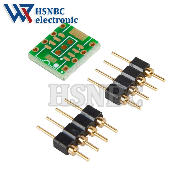 10 Set(20 Pins and 10 Conversion Boards)/Lot Converter Board (SOIC-8 Convert DIP-8) 100% Brand New Original In Stock