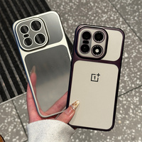 Frosted Transparent Phone Case for Oneplus 15 ACE 6 1+15 Shockproof Plating Frame Full Camera Protect Shell Matte Clear Cover