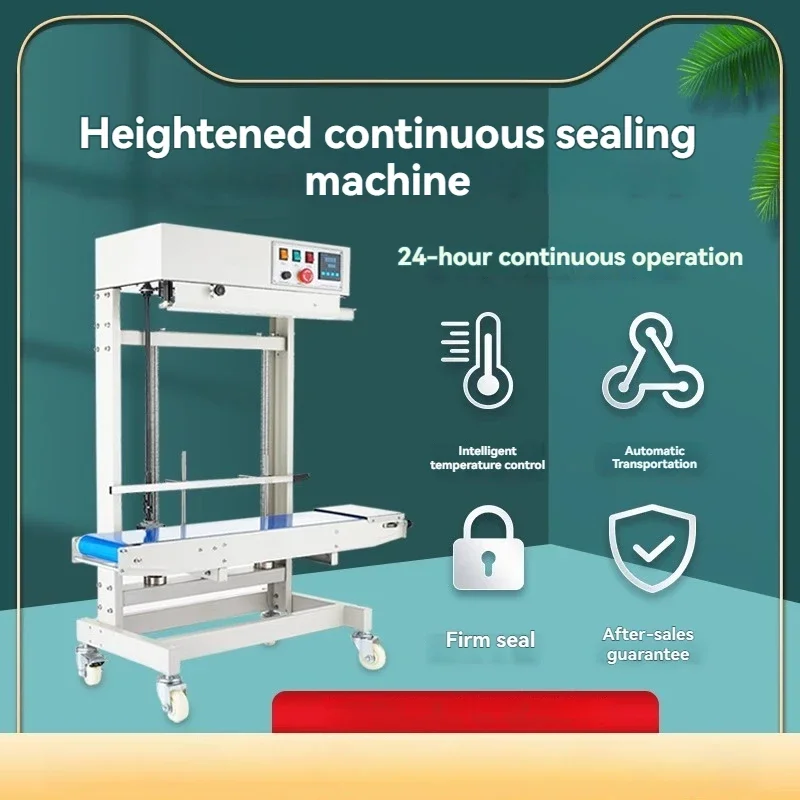 New Vertical Sealing Machine Automatic Continuous Sealing Machine Plastic Film Aluminum Foil Bag Kraft Paper Bag