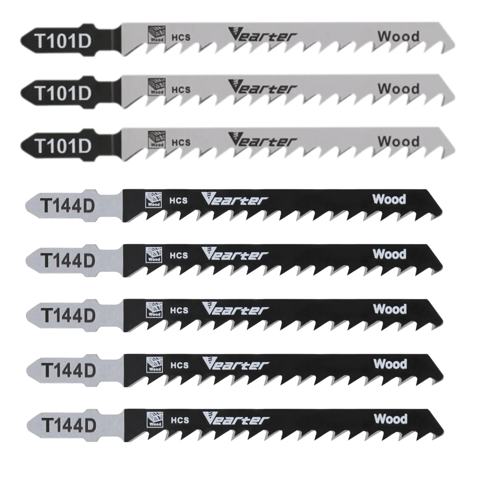 5 шт. HCS лобзиковые полотна T144D T101D T118A с Т-образным хвостовиком, различные пилы для дерева, пластика, инструменты для быстрой резки 5 шт. HCS лобзиковые полотна T144D T101D T118A с Т-образным хвостовиком, различные пилы для дерева, пластика, инструменты для быстрой резки