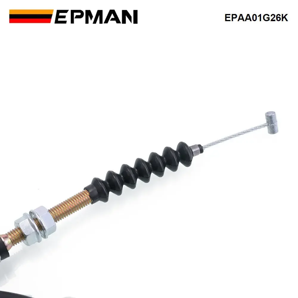 EPMAN Racing K-Swap K20 Throttle Cable For Integra 94-01 DC2 & For Civic EG 92-95 Carburetor Accelerator Cable EPAA01G26K