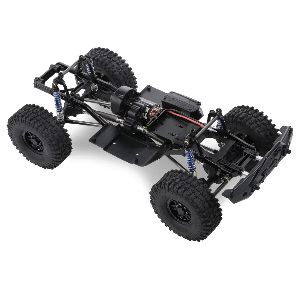 313mm 12.3-inch wheelbase assembled frame chassis for 1/10 RC tracked vehicles SCX10 SCX10 II 90046 90047