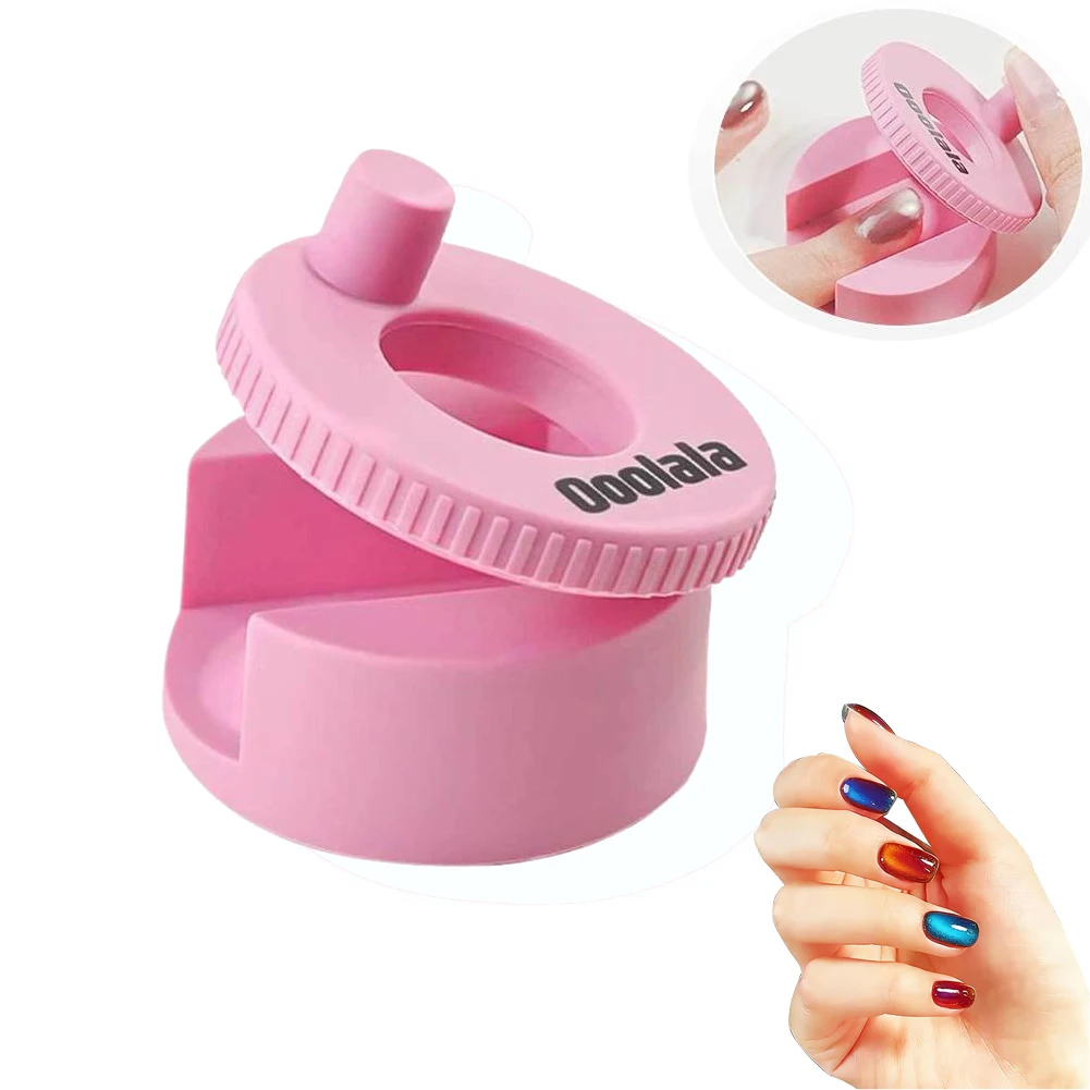 Glass Bead Nail Magnet Spinner, Rotating Cat Eye Magnet for Nails, Gel Nail Polish for Cat Eye Gel Polish, Nail Art Salon & DIY