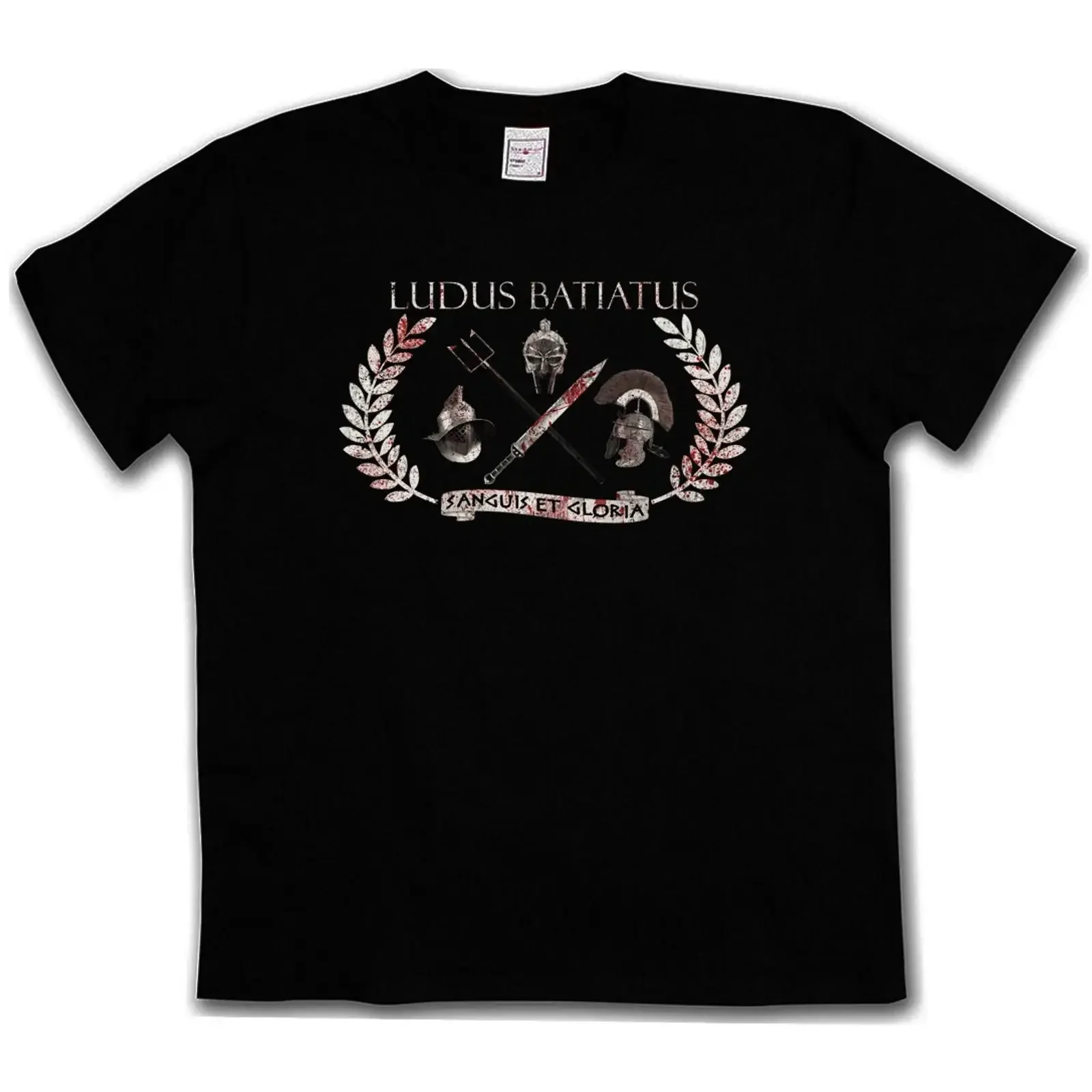 LUDUS BATIATUS SPARTACUS T SHIRT Sanguis Et Gloria TV Spartakus Serie vintage Washed Stylish designer clothes