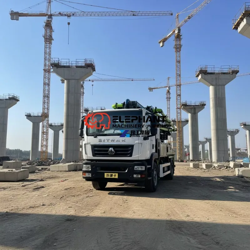 30m 2026 Brand New Concrete Pump Truck 100M3 H High Efficiency Heavy‑Duty Equipment for Building Concrete Pouring Site Works