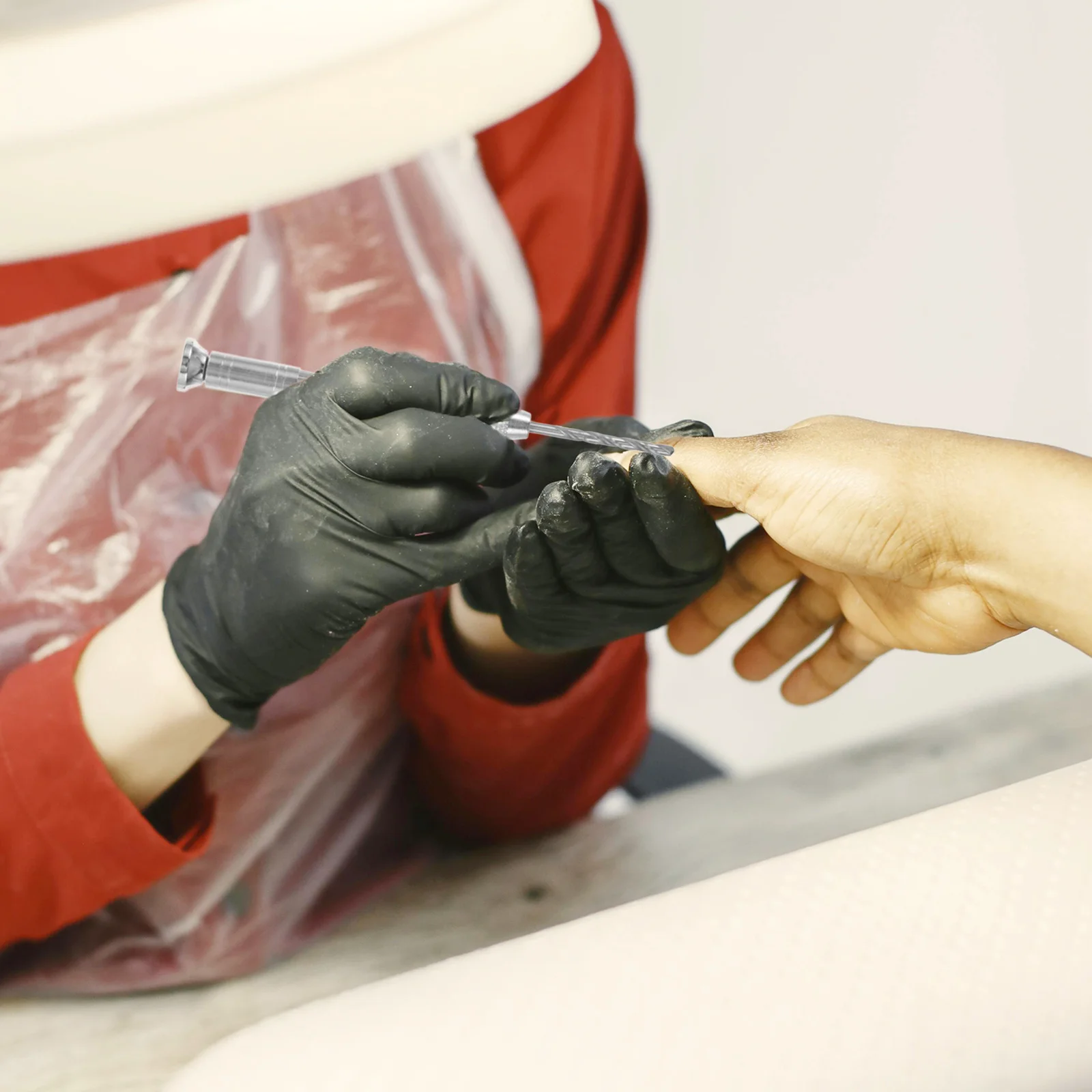 1Set Professionele Nagelboorset Duurzame Handmatige Pinboor voor Nail Art Piercing en Charm Making Nagels Supply Manicure Supply