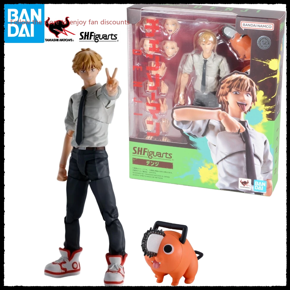 

In Stock Bandai S.H.Figuarts SHF Denji Chainsaw Man Action Figures Toys Collection Gifts