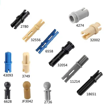 Blocs de construction d'essieu transversal, pièce de bricolage technique en vrac, broche de connecteur, jouet MOC, pièces compatibles avec 2780 3673 6558 6562