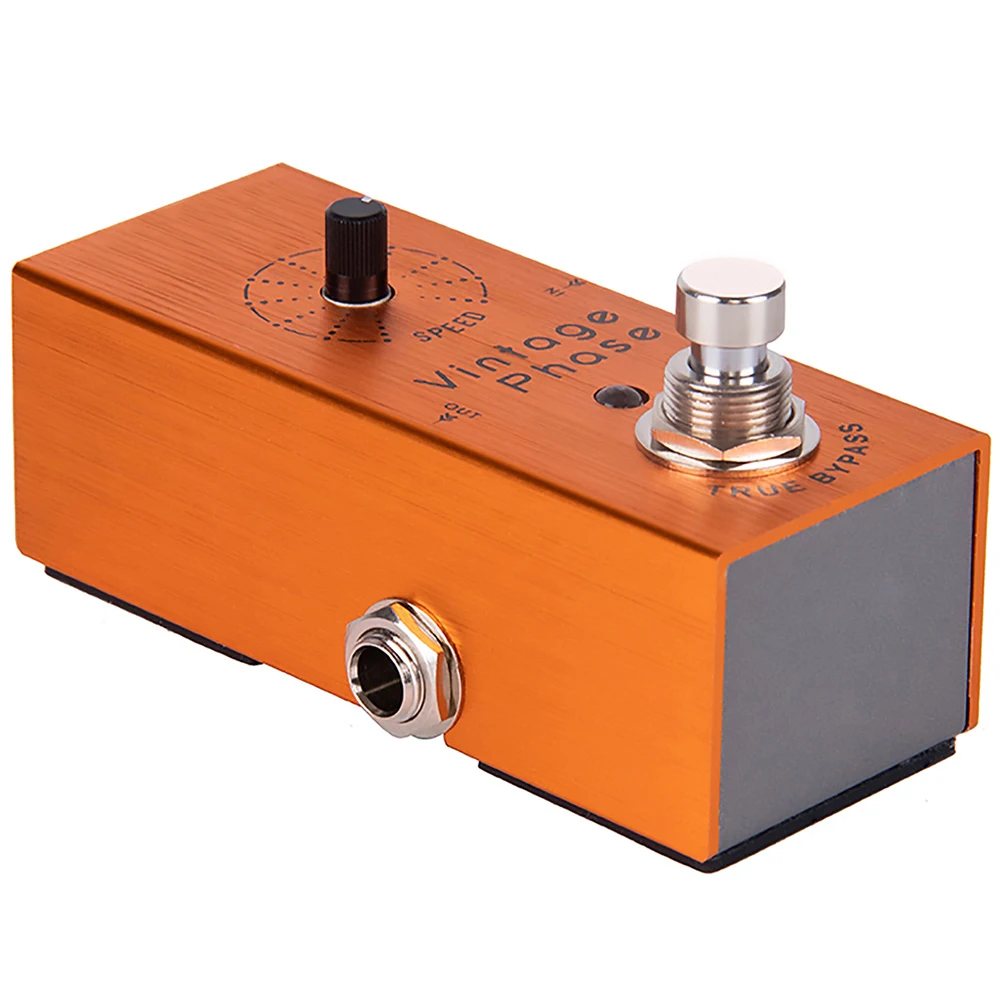 

1 set 1 Set Analog Phase Position Effect Classic Metal Shell No Noise Switch Pedal Guitar Effects Pedal Anti-Interference Stable