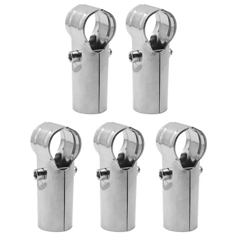 

TFORU-For Pipe Fitting Clips With Bolts, Chain Link Fence Clamp, Stainless Steel For Pipe Clamps, End Rail For Pipe Connectors