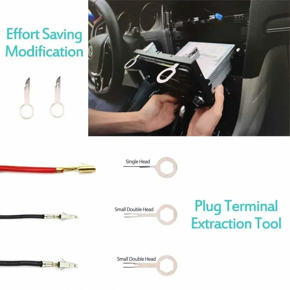 Auto Werkzeuge Auto Innenraum Demontage Kit Kunststoff Trim Entfernung Werkzeug Auto Clips Abzieher DIY Panel Werkzeuge für Auto Trim Puller Set