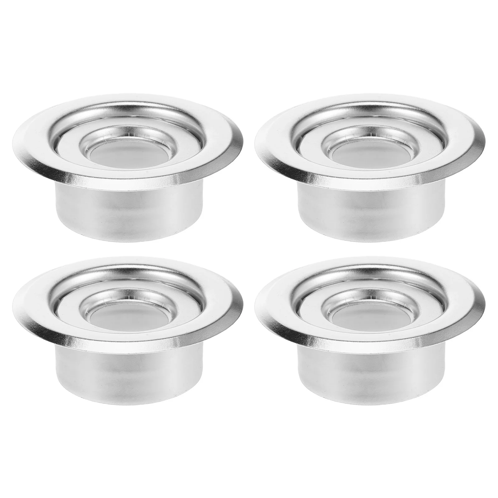 4 قطعة الحريق الرش حلقة الكسوة 26 مللي متر غطاء السقف لوحة تنورة للاستخدام التجاري السكني راحة Escutcheon مقاومة للحرارة #1