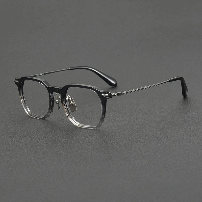 Classic Retro Eyeglass Frames Men's Anti-Blue Light Reading Glasses Women Customizable Prescription Eyewear Lightweight Frame