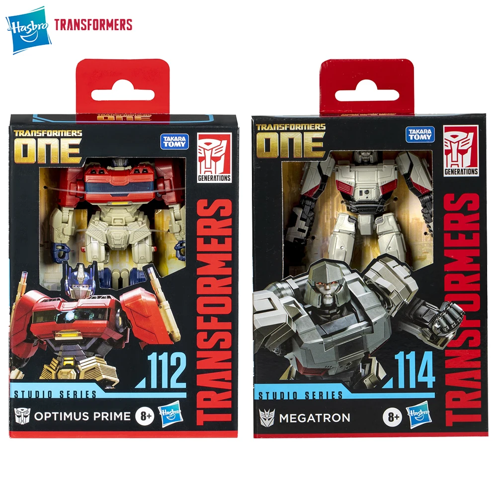 

[In-Stock] Hasbro Transformers Studio Series SS112 Optimus Prime & SS114 Megatron 11.5cm Deluxe Class Action Figure Model Toys