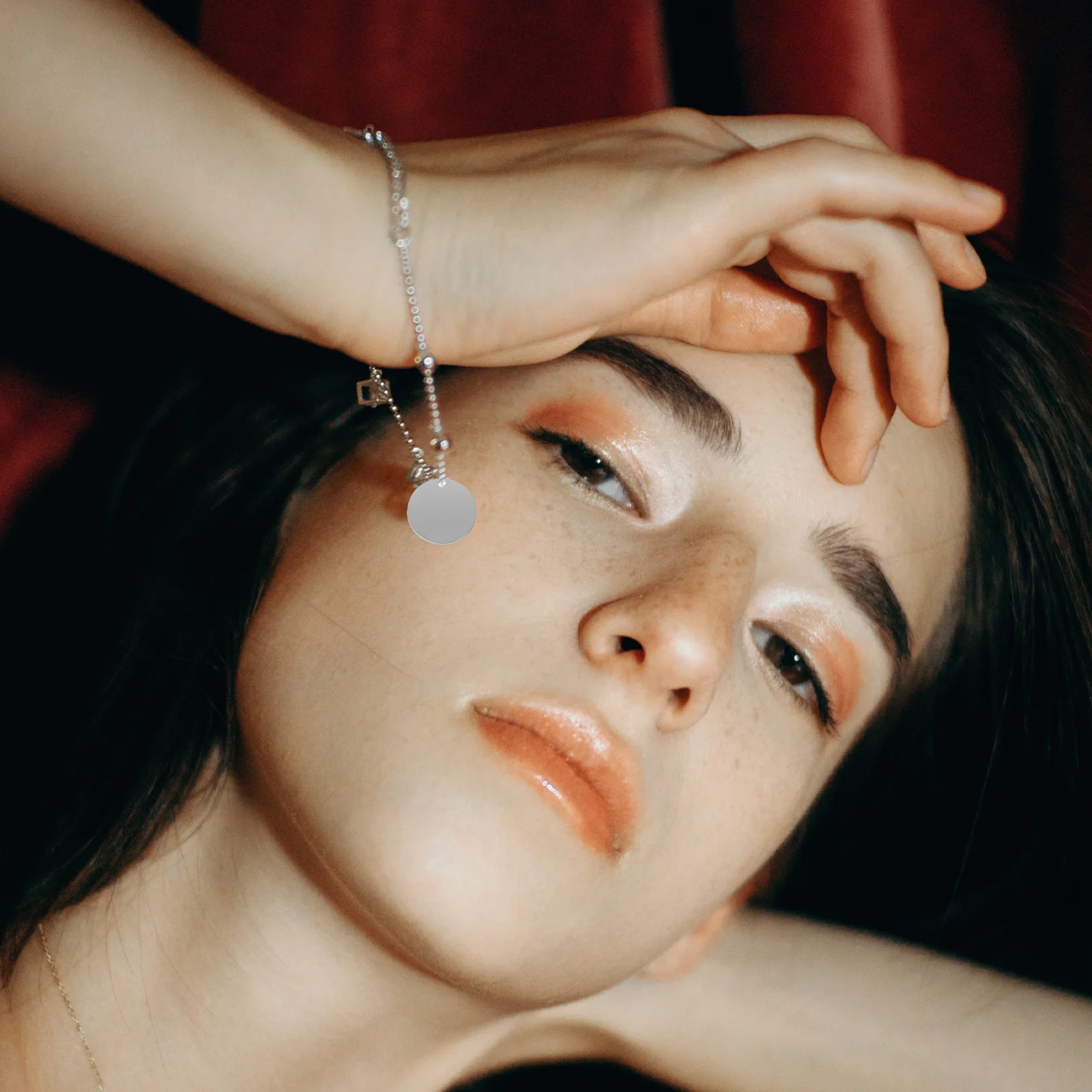 24Pcs Stainless Steel Pendants Durable Pet Tags for Dogs Cats DIY Stamping Charms Jewelry Making Stainless Steel Tag