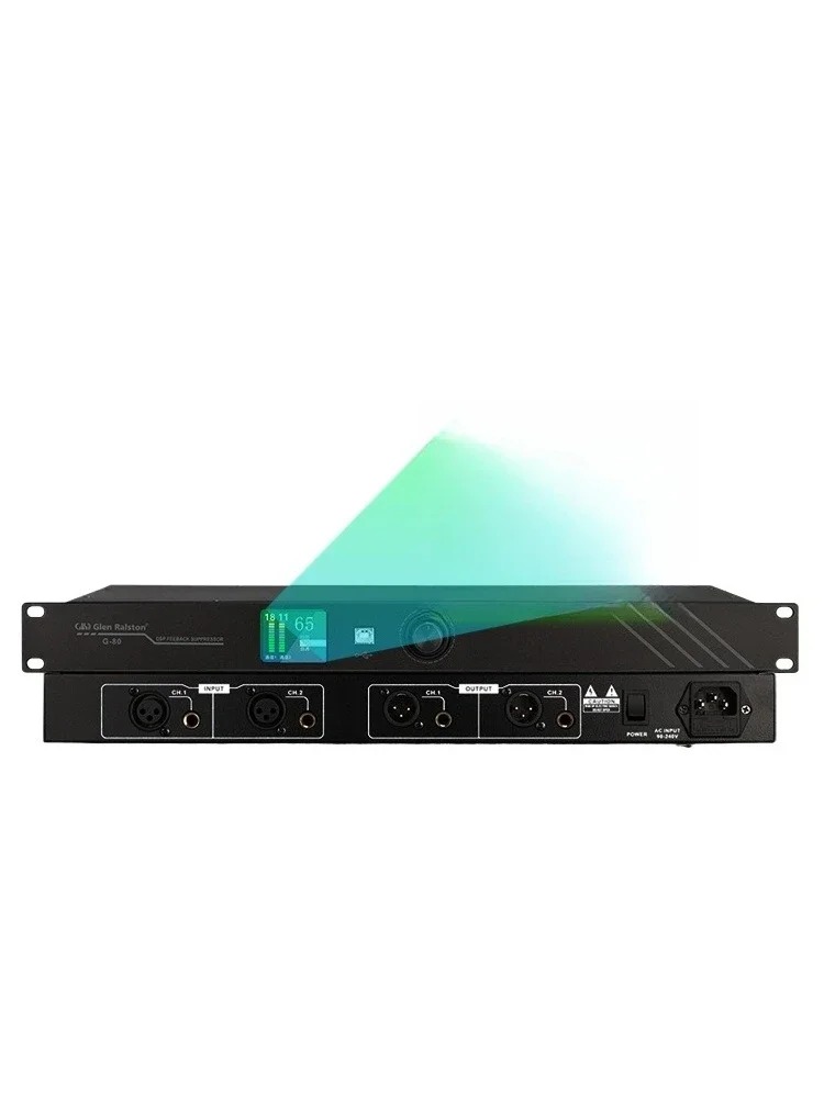 

Professional automatic wireless microphone anti-howling feedback suppressor frequency shifter