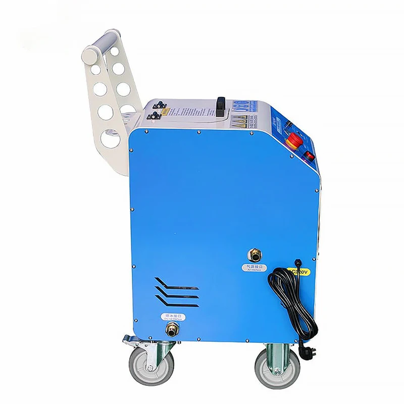 Heavy Duty Industrial Dry Ice Blaster Machine for Rust Oil Grease Removal - Chemical Free Cleaning Equipment