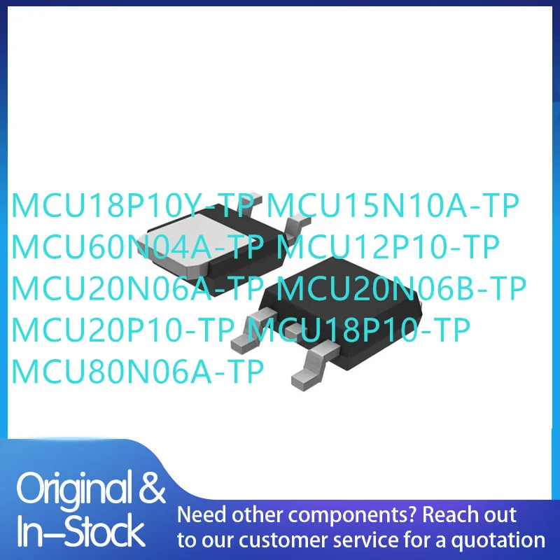 50pieces MCU18P10Y-TP MCU15N10A-TP MCU60N04A-TP MCU12P10-TP MCU20N06A-TP MCU20N06B-TP MCU20P10-TP MCU18P10-TP MCU80N06A-TP