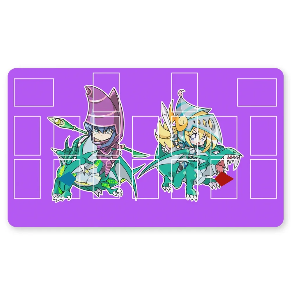 

890150 -Игровой коврик YuGiOh Blue-eyes Ultimate Dragon Dark Magician Duel Monsters Playmat, совместимые с OCG TCG CCG + бесплатная сумка