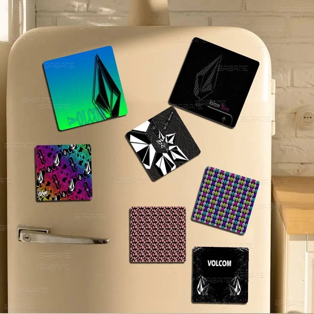 V-Volcom LOGO Fashion Magnet Products Personalized Sublimation Fridge Refrigerator Magnets for Kitchen
