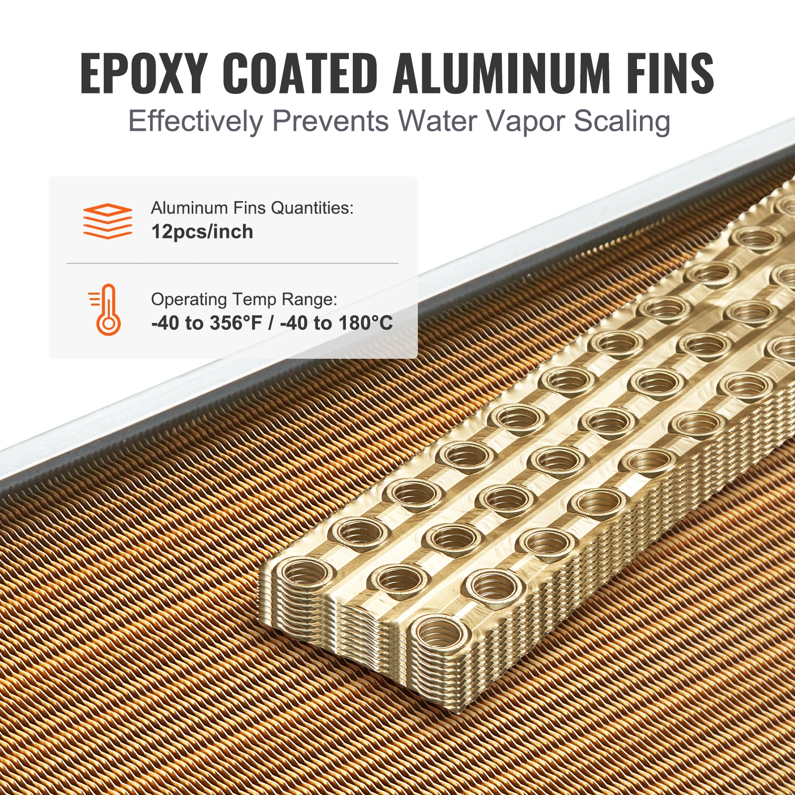 SucceBuy Heat Exchanger Water to Air 18