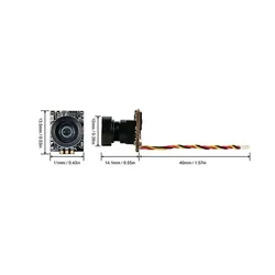 BETAFPV C03 FPV Micro Camera 2.1mm Lens 1/3'' CMOS Sensor 160° FOV Suit For M03 5.8G VTX For FPV Quadcopters