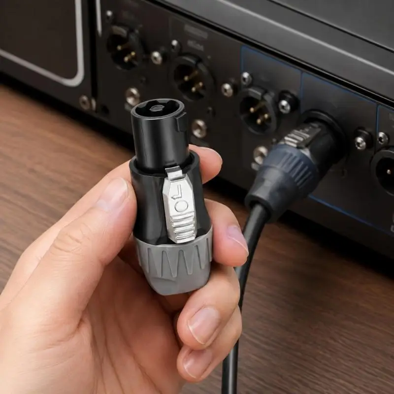 4Pole Speaker Cable Plugs Connectors, 5 Pack with Labeled Contacts for Speaker NL4FC, NL4FX and NL2FC Models D2RC