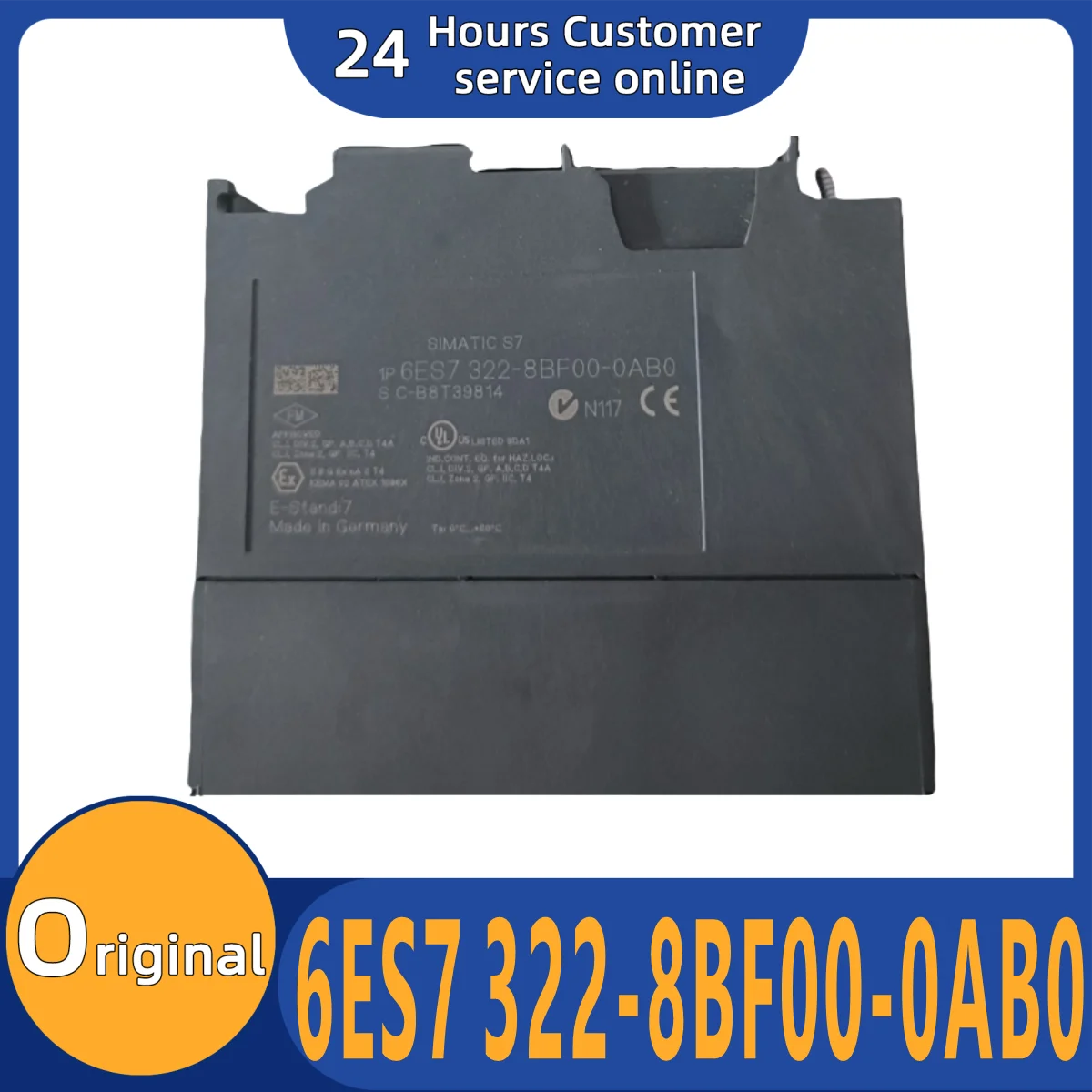 

Brand new original module 6ES7 322-8BF00-0AB0.