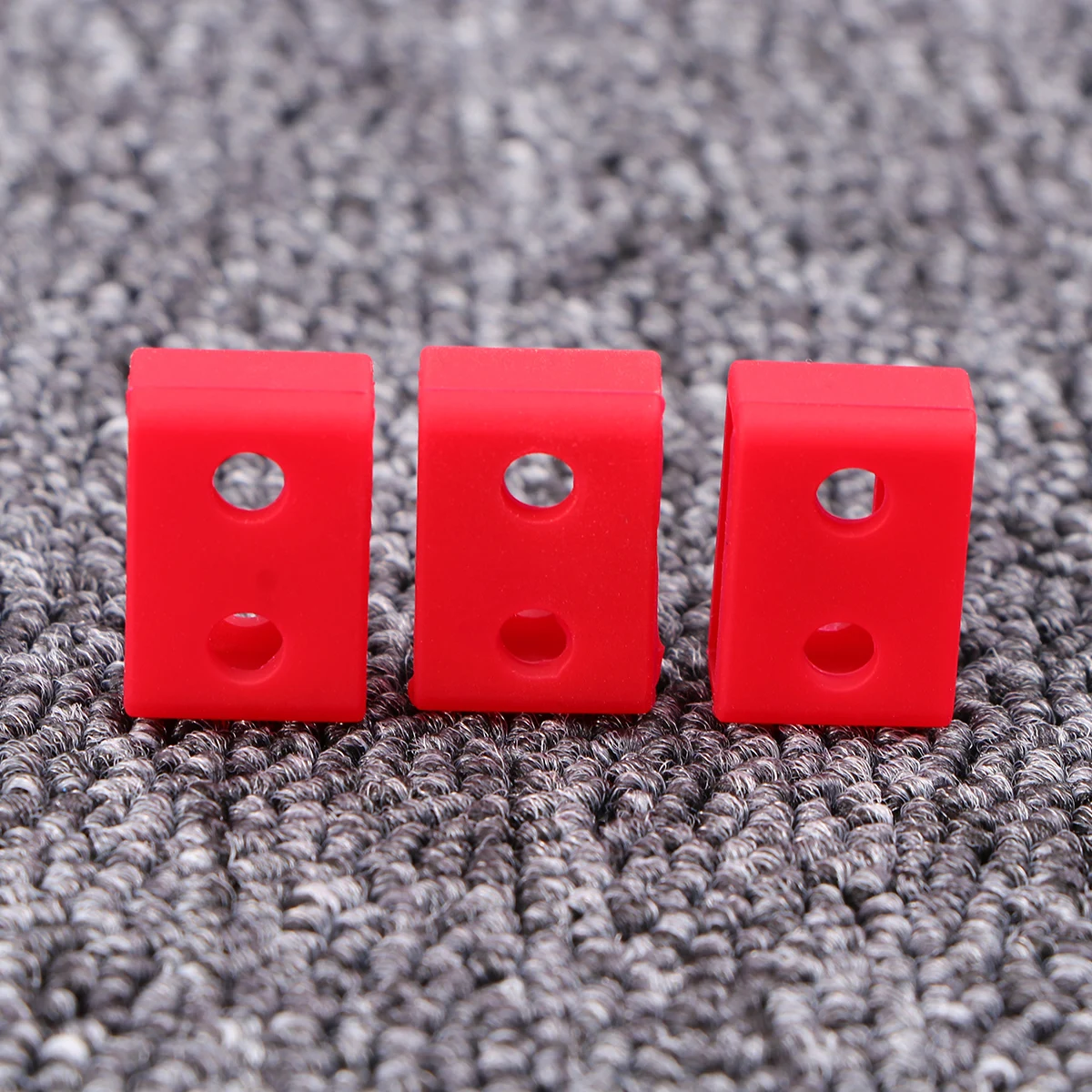 

3 Pcs Silicone Bezel Watch Band Loops Rings for Intelligent Wristbands Durable Soft Material Replacement Old Strap Loops Bright