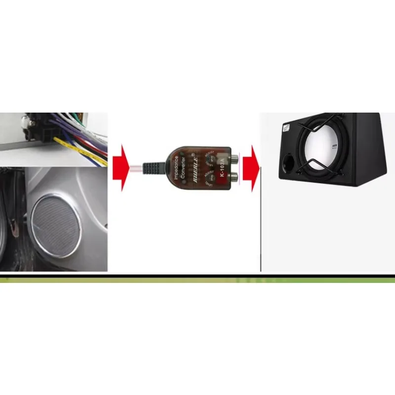 12~24V Automotive Electronic Parts Car Audio Speaker Accessories High and Low Converter High To Low Frequency Audio System