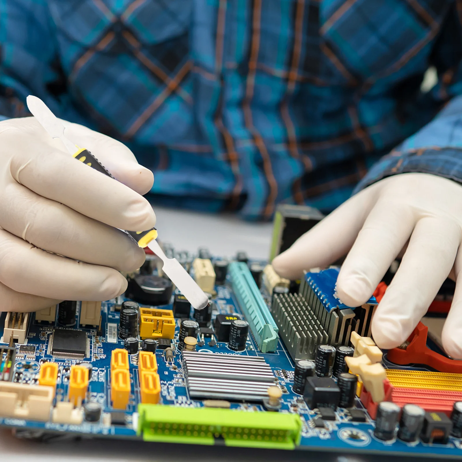 

Mobile Phone Repair Tool Stainless Steel Prying Bar For Digital Device Maintenance Crowbar Repair Kit Steel Prying Bar