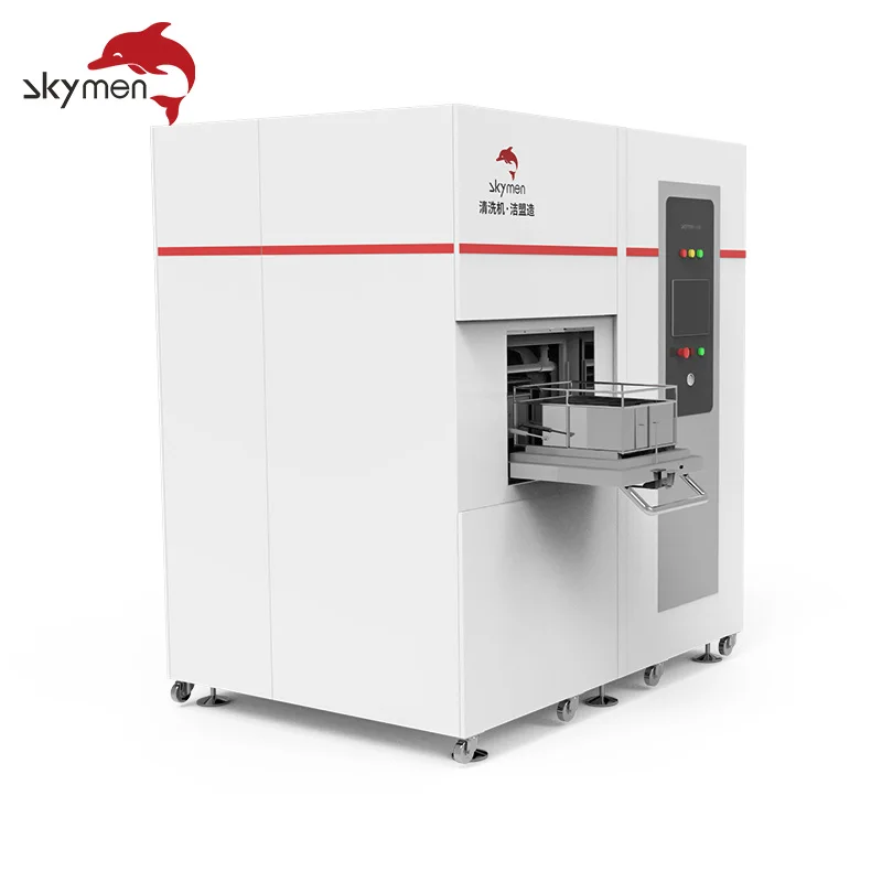 Custom 3 In 1 Automatic Industrial Ultrasonic Cleaning Equipment Multi-function Cabinet Ultrasonic Cleaner For Auto Parts