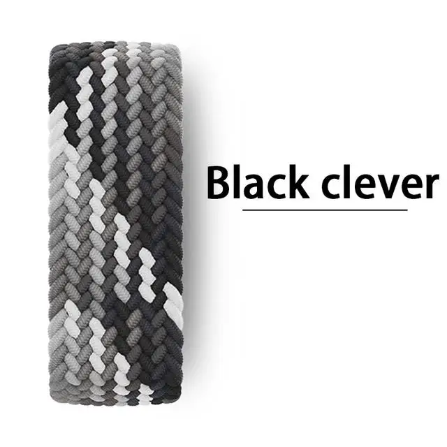 Band voor Apple Watch Series 10 46 mm 42 mm 9 7 8 5 SE 6 44 mm 45 mm 40 mm 38 41 mm Ultra 49 mm armband correa gevlochten solo lusband