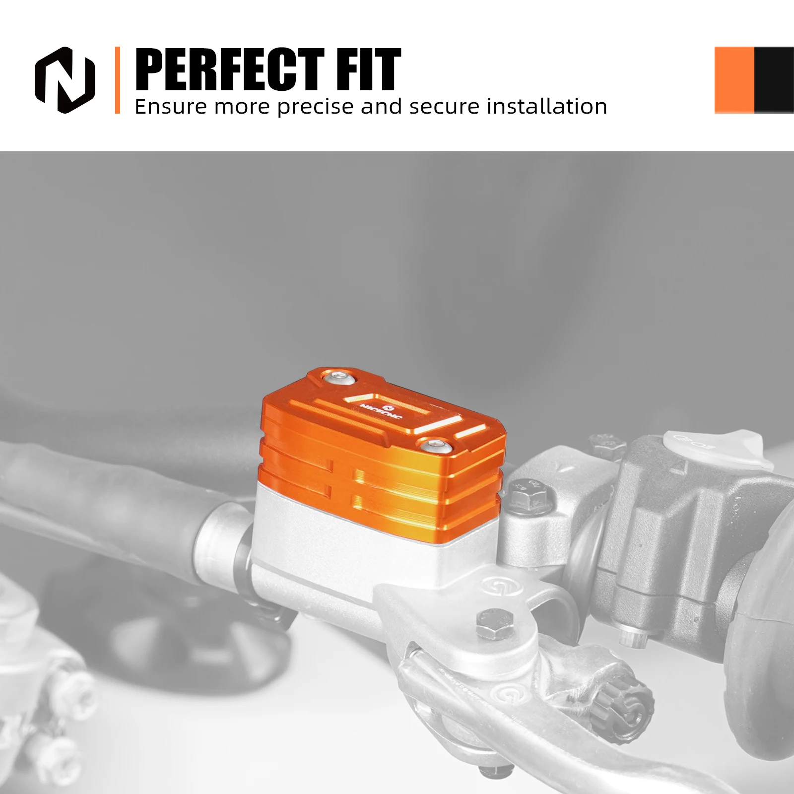 NICECNC مخلب الفرامل أسطوانة رئيسية خزان زيت السائل كوب ل KTM SX 125 SX 150 SX-F 350 SXF 450 EXC-F 350 EXCF 500 2013-2024