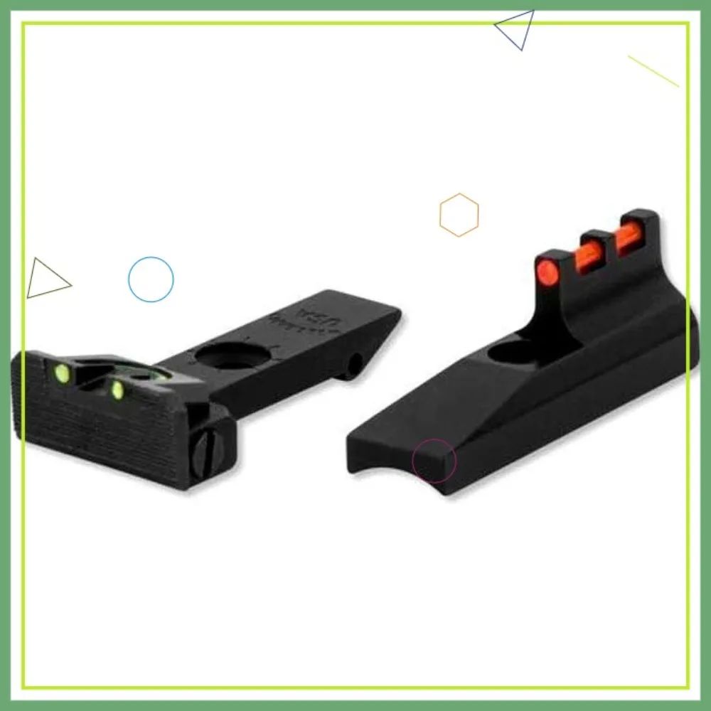 

Adjustable Front/Rear Fiber Optic Sight Set for New Model Single-Six, Black