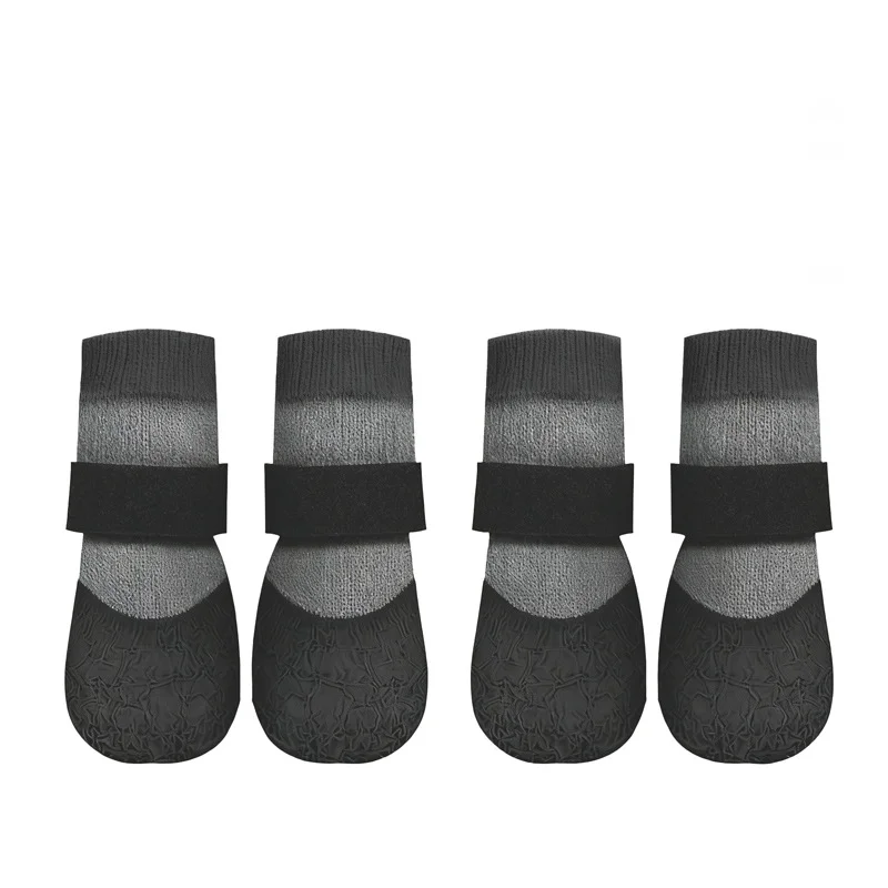 Advanced Dog Footwear Luxury Water-proofed Traction Increasing Supple Bottomed Scratch-proof Keep Warm for Dogs and Cats