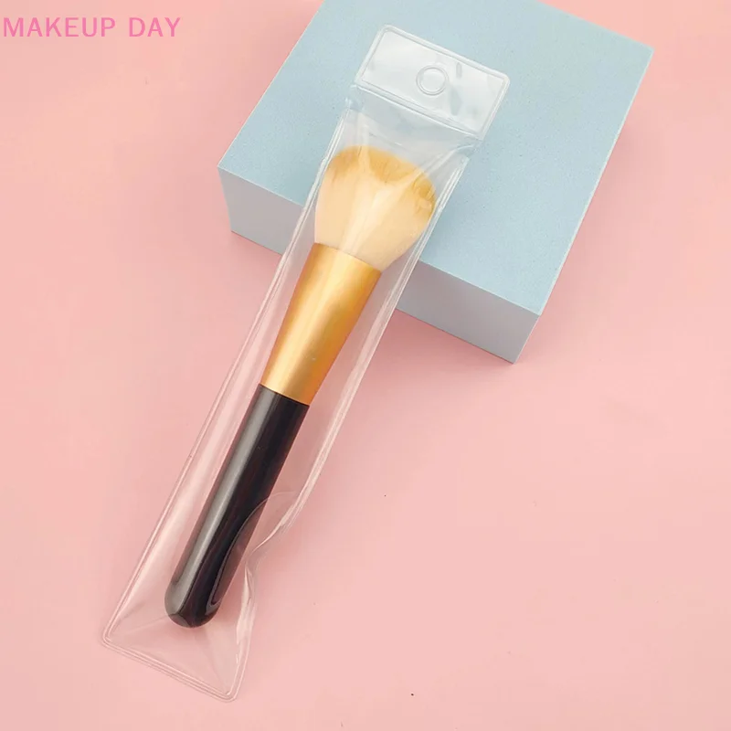 Wood Powder Brush Professional Makeup Brushes Multifunctional Foundation Blush Sculpting R Brush Make Up Tools Accessories ﻿