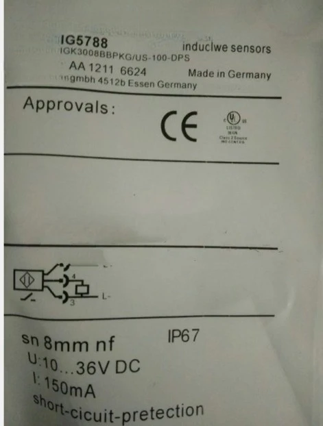 

Brand New Original IG5788 IG0011 IFT240 Fi0.8-KH03-CN6L Fi0.8-KH03-ON6L Fi0.8-KH03-CP6L Fi0.8-KH03-OP6L Fast Transport